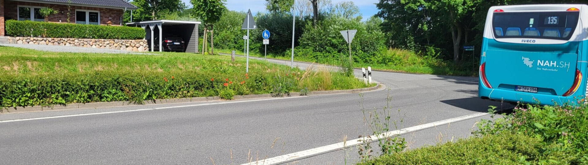 Straßenkreuzung Drelsdorfer Straße / Sönnebüller Weg